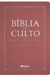 Bíblia do Culto Básica Luxo Rosa
