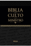 Bíblia do Ministro | Bíblia do Culto | Preta | Com Harpa | Corinhos | Cerimônias e Liturgias