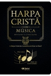 HARPA CRISTA COM MUSICA LUXO PRETA