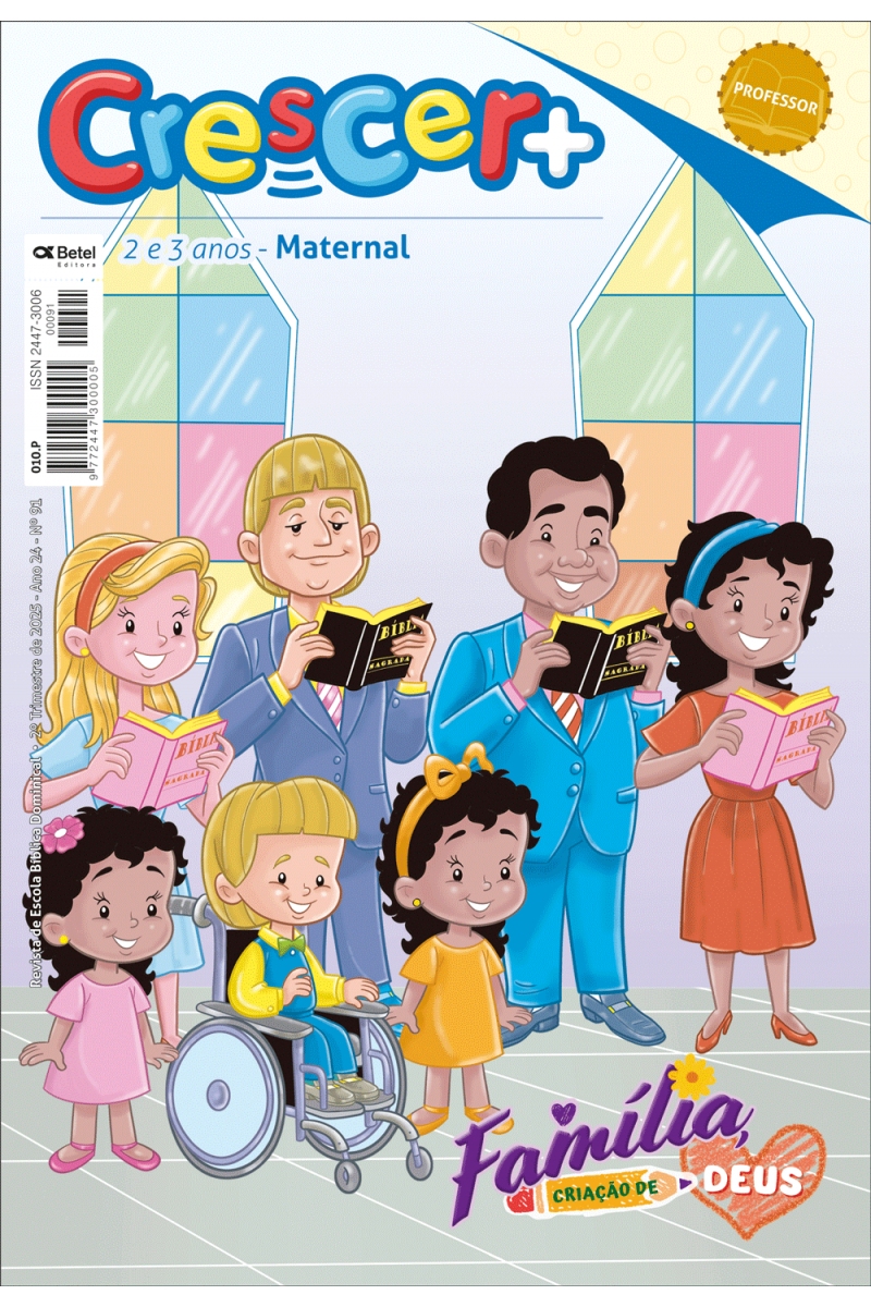 REVISTA CRESCER+ MATERNAL PROFESSOR 02  A 03 ANOS 2° TRI 25