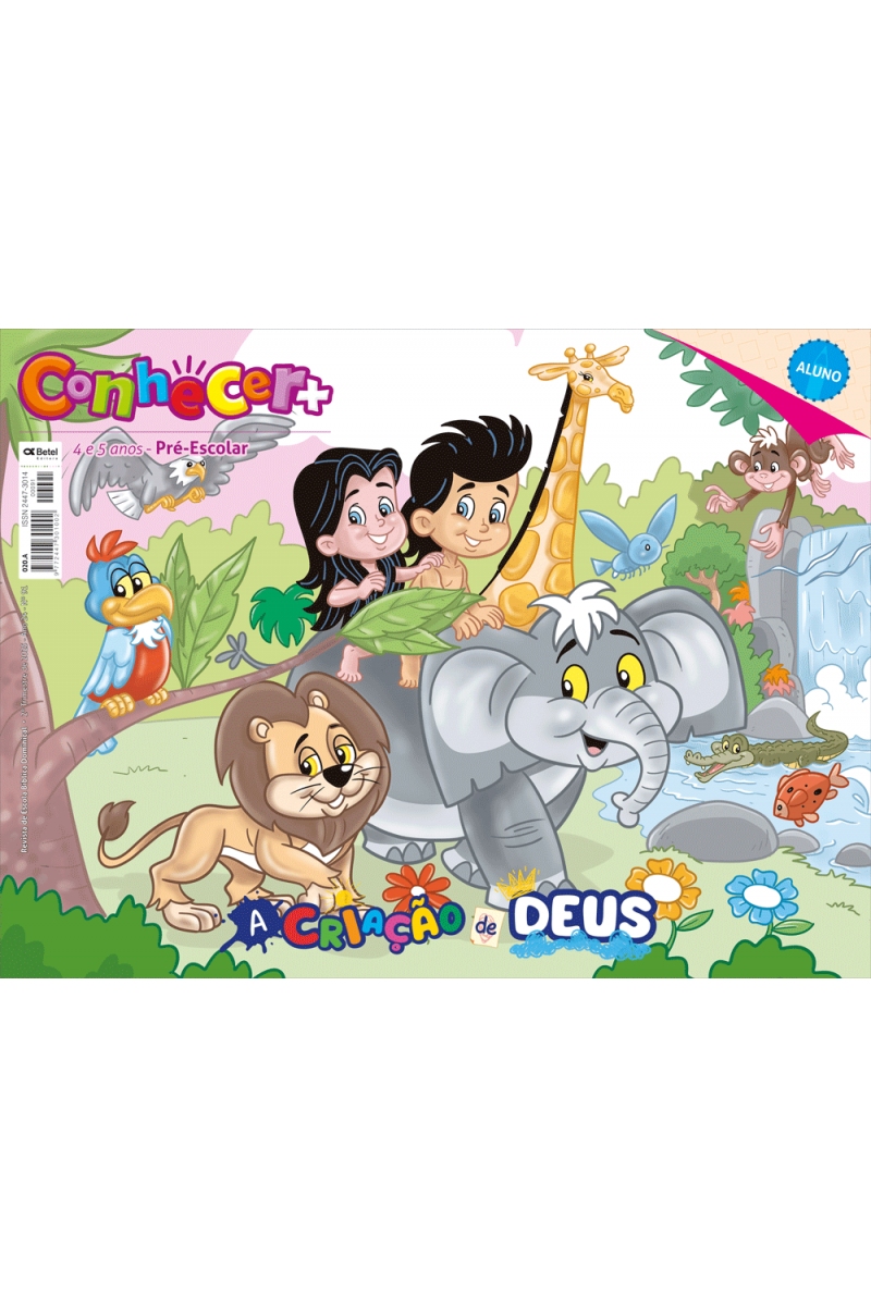 REVISTA CONHECER+ PRE ESCOLAR ALUNO 04 A 05 ANOS 2º TRI 25