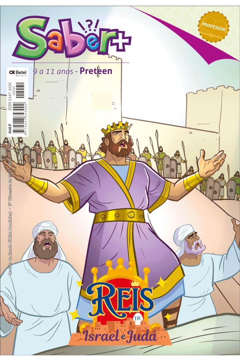 REVISTA SABER+ JUNIORES PROFESSOR 09 A 11 ANOS 3º TRI 25