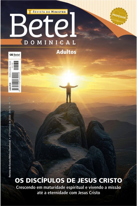 REVISTA BETEL DOMINICAL PROFESSOR DO MINISTRO (CAPA DURA) 1º TRI 26