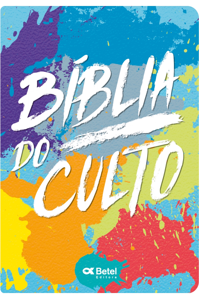  Bíblia do Culto Média - Capa Jovem - Tintas