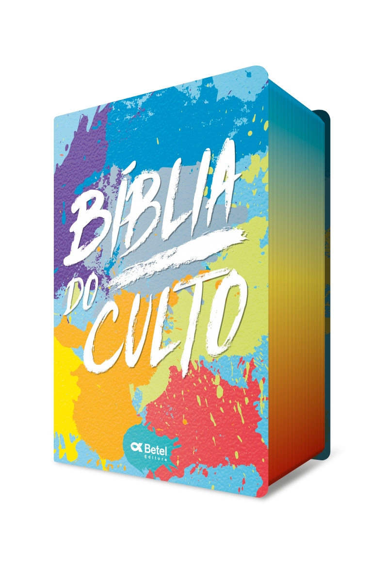  Bíblia do Culto Média - Capa Jovem - Tintas