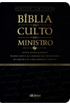 Bíblia do Culto do Ministro Preta - Edição Limitada