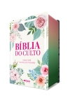 Bíblia do Culto Média - Capa Jovem - Floral