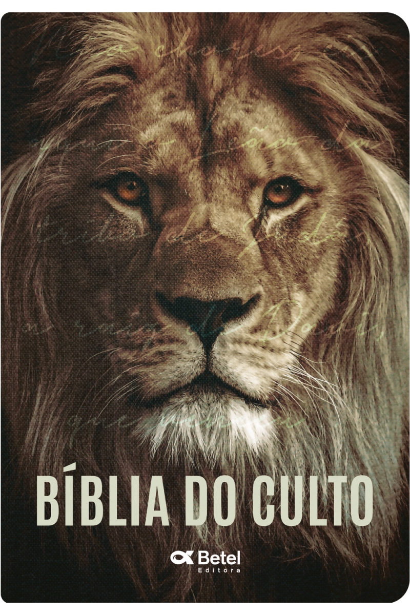 Bíblia do Culto Média - Capa Jovem - Leão
