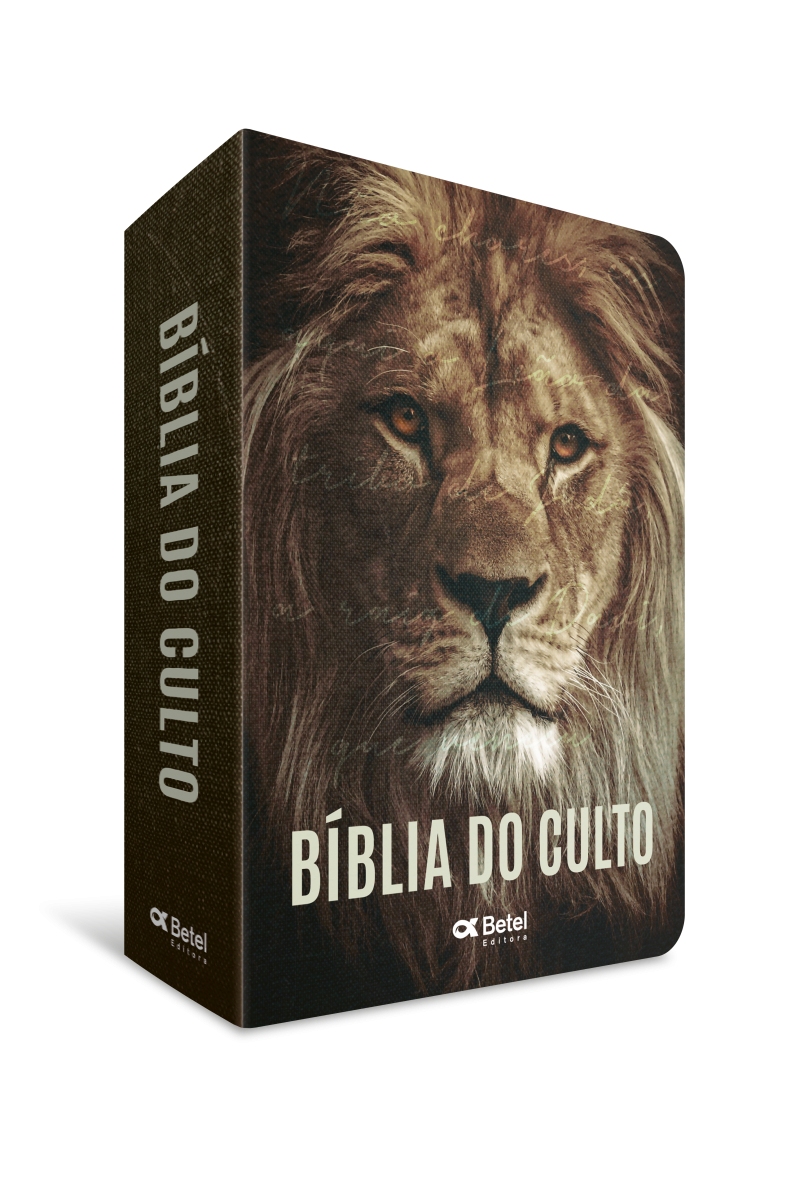 Bíblia do Culto Média - Capa Jovem - Leão