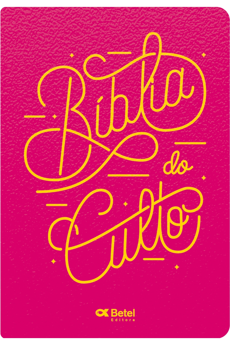 Bíblia do Culto Média - Capa Jovem - Pink
