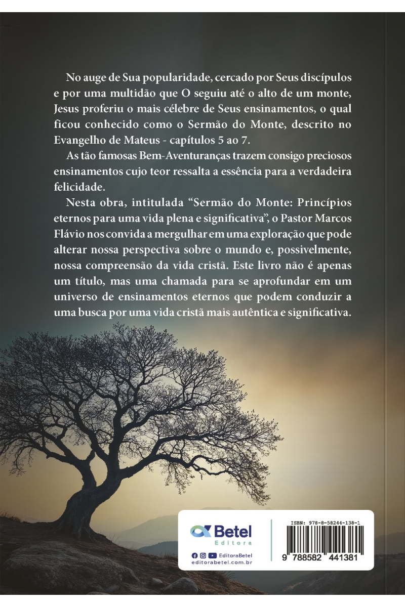 SERMÃO DO MONTE - LIVRO DE APOIO