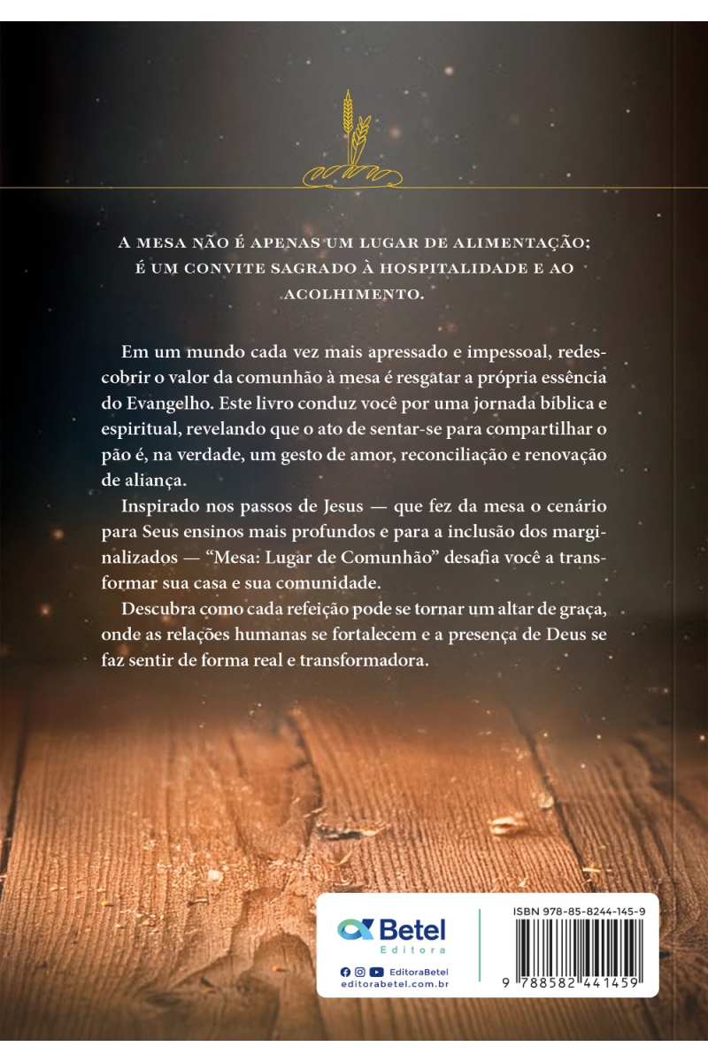 Mesa, lugar de Comunhão