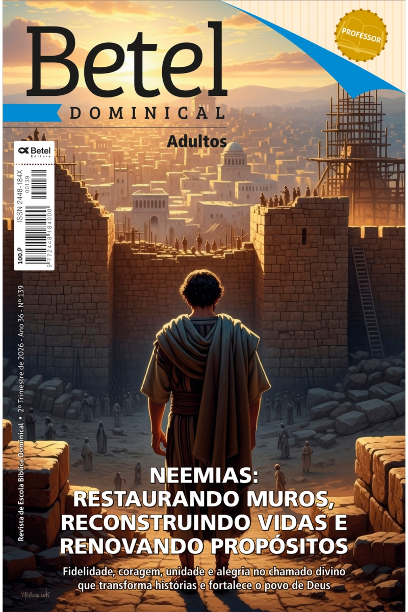 REVISTA BETEL DOMINICAL ADULTO PROFESSOR  2º TRI 26