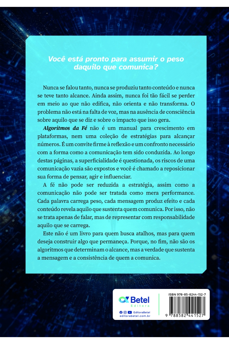 Algoritmos da fé