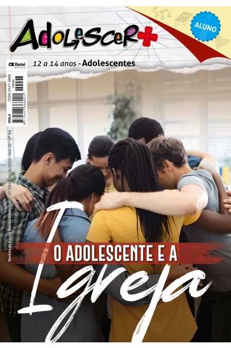 REVISTA ADOLESCER+ ADOLESCENTES ALUNO 12 A 14 ANOS 3º TRI 26