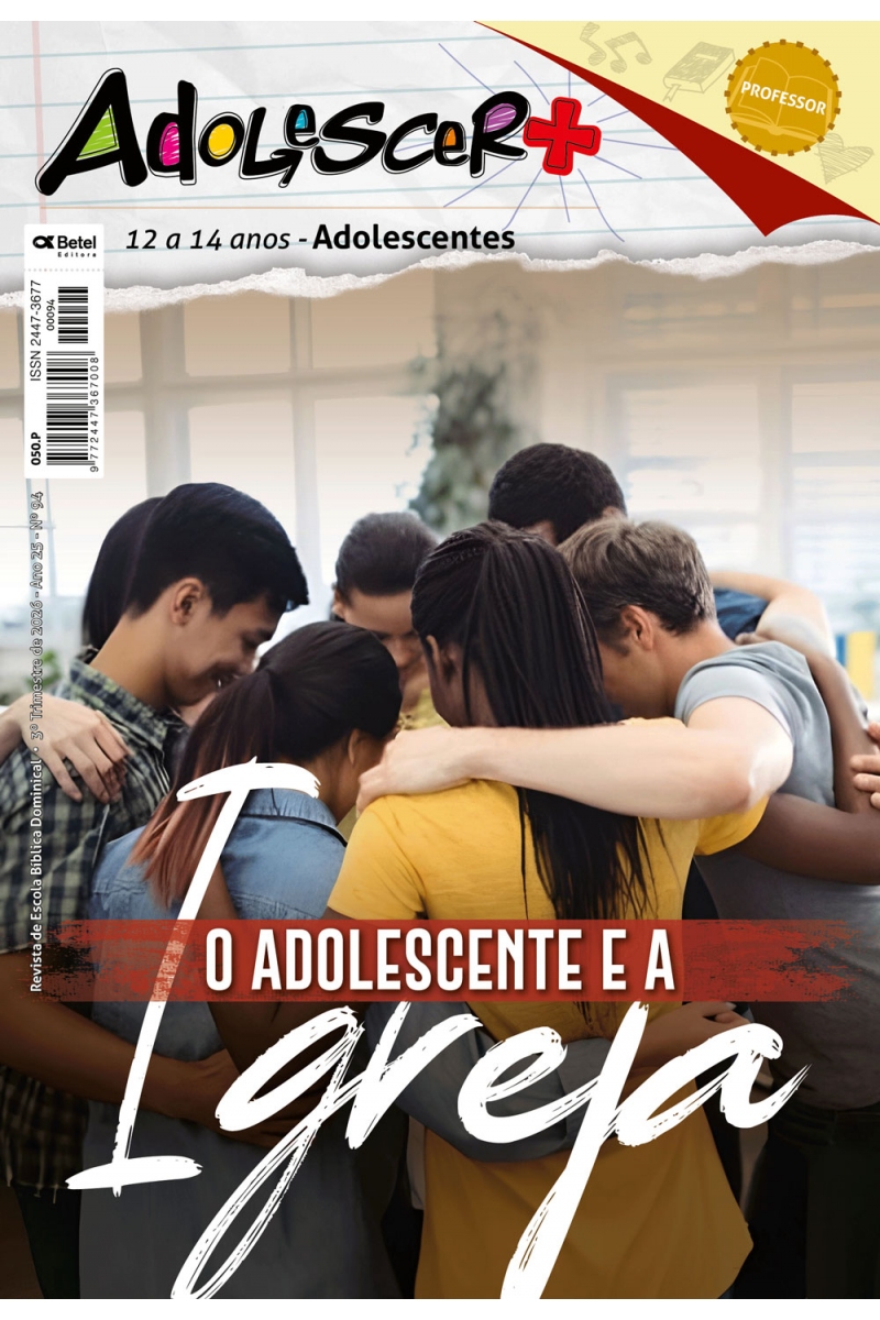 REVISTA ADOLESCER+ ADOLESCENTES PROFESSOR 12 A 14 ANOS 3º TRI 26