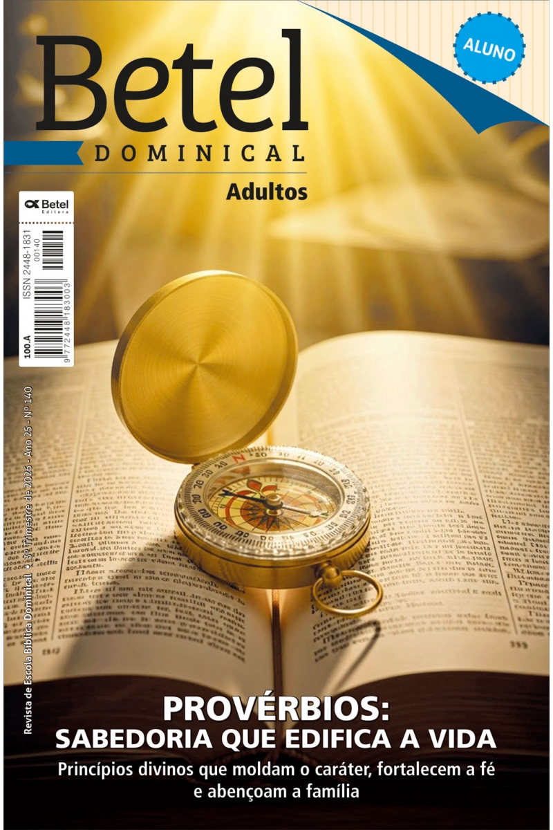REVISTA BETEL DOMINICAL ADULTO ALUNO 3º TRI 26