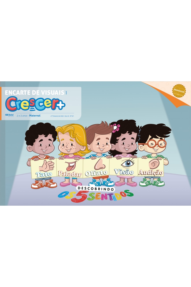 REVISTA CRESCER+ MATERNAL PROFESSOR 02  A 03 ANOS 4° TRI 26