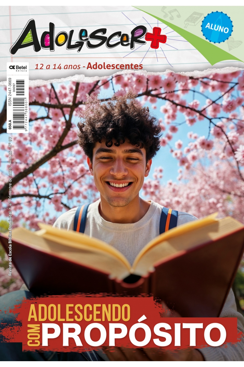 REVISTA ADOLESCER+ ADOLESCENTES ALUNO 12 A 14 ANOS 4º TRI 26