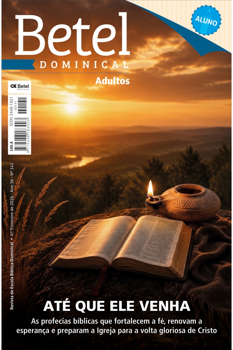 REVISTA BETEL DOMINICAL ADULTO ALUNO 4º TRI 26